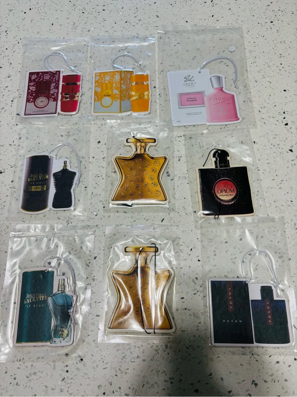 Assorted Fragrance Bottle Air Freshener Packs New